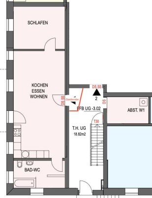 Stilvolle, neuwertige 2-Raum-EG-Wohnung mit geh. Innenausstattung mit EBK in Lindenberg im Allgäu