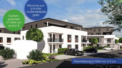 Modern & luxuriös Wohnen! 4-Zimmer Traumpenthouse mit Süddachterrasse (W10)