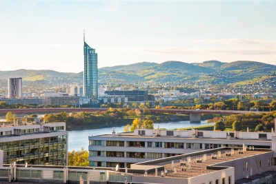 Exklusives Stadtdomizil mit Traumaussicht an der neuen Donau zu kaufen!