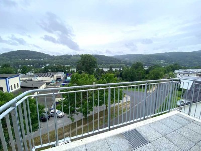 Erstbezug! Moderne Wohnung mit Rheinblick und Balkon