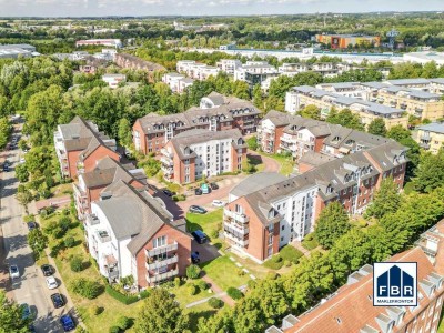 Kapitalanlage in Schwerin: Vermietete Etagenwohnung mit zwei Balkonen