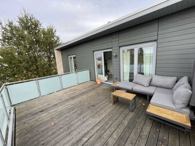 Traumhaftes Penthouse mit Dachterrasse in Ganderkesee zu vermieten