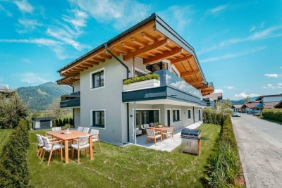 Neubau 3-Zimmer-Gartenwohnung in absoluter Ruhelage mit zwei Terrassen