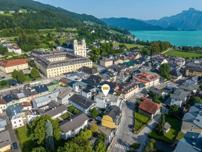 Bezugsfertige 3 - Zimmer Wohnung im Zentrum von Mondsee. Mit Tiefgarage.