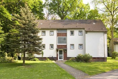 2-Zimmer-Wohnung: Balkon mit Blick ins Grüne in Gelsenkirchen Resser Mark