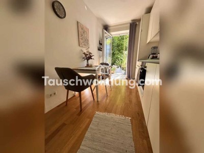 Tauschwohnung: Moderne 1,5 Z-Whg, m. Wohnküche und Terrasse, toll geschnitten
