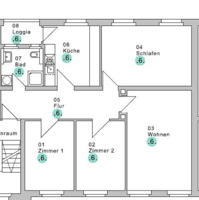 7,5% Rendite möglich! Gepflegte 4 ZKB City-Wohnung