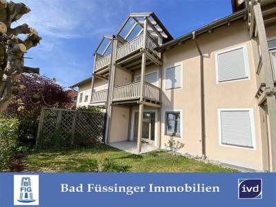 2-Zi.-Eigentumswohnung mit Sonnenterrasse und kleinem Gartenanteil