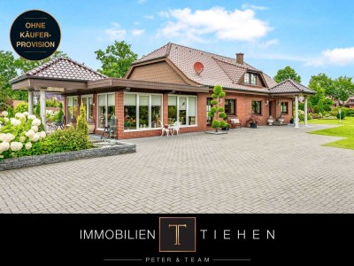 Privatpark statt Schrebergarten – Wohnhaus auf 9.800 m² Grundstück in Twist-Bült!