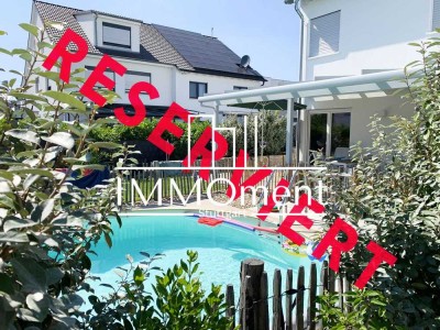 -RESERVIERT-Technik trifft Komfort: Neuwertige Doppelhaushälfte mit Pool, Wallbox & Top-Ausstattung