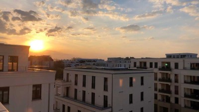 Schöne Dachgeschosswohnung mit großem Balkon