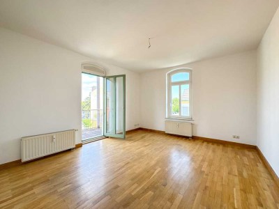 Zweiraumwohnung mit Balkon fußläufig zur Elbe und Altstadt