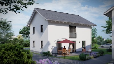 NEUBAU  - einziehen ohne Baustress! Schicke Stadtvilla mit 6 Zimmern und 2 Bädern in Fuchstal!