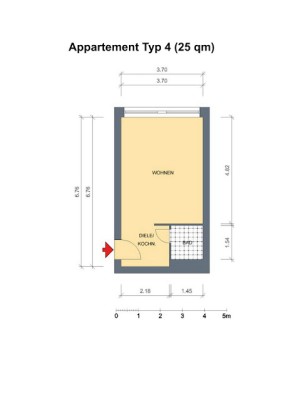 Ruhige Appartements / 4 km bis Mensa II / 7 km bis Schlossplatz