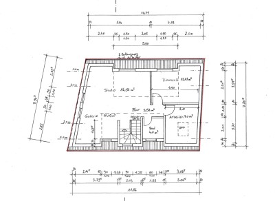 3-Zi- Dachwohnung in Kostheim