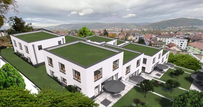 Panorama über Lörrach: Exklusive Wohnanlage in Waldrandlage – Stadtnah & schnell auf der A98