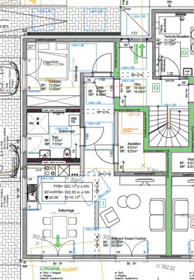 Erstbezug: 2,5-Zimmer-Wohnung mit EBK und Terrasse in Leutenbach/Nellmersbach (S-Bahn)