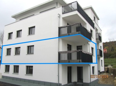 Erstbezug: moderne 3 Zim-1.OG-Whg,Aufzug,Balkon,EBK,TG,Privat, KM 980 € zzgl. EBK+TG, zzgl. NK.