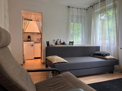 Ruhige sonnige 1-Zimmer-Wohnung