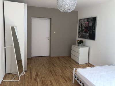 Vollmöbiliertes und modernes Zimmer in 3er WG, Toplage im Westend-Süd, all inclusive