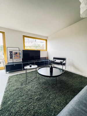 Moderne, vom Bauhaus inspirierte Wohnung in Hofberg (Landshut)