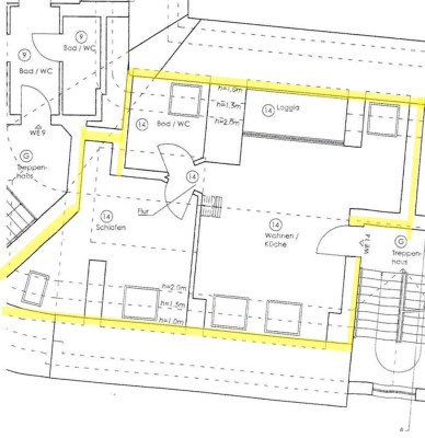 54,78 m² Dachgeschosswohnung in der Blochmannstraße 1, 04105 Leipzig